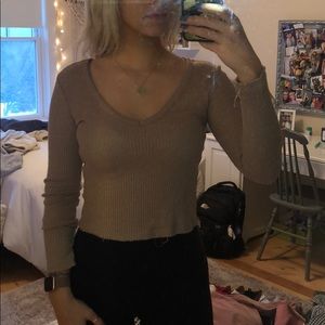 Brown PacSun Long-Sleeve